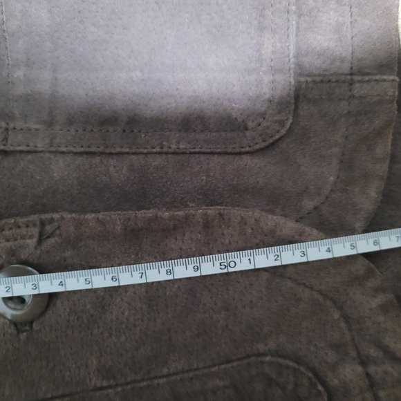 Vintage brown suede blazer - Picture 4 of 4